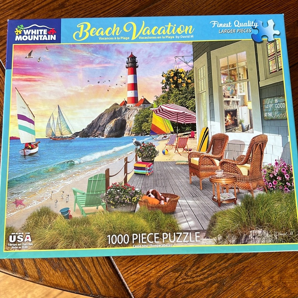 White Mountain Beach Vacation puzzle